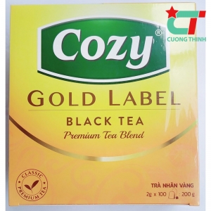 Trà Cozy nhãn vàng