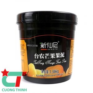 Mứt Sensini hộp 1,36kg - vị xoài