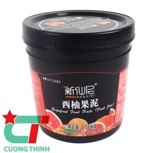 Mứt Sensini hộp 1,36kg - vị bưởi