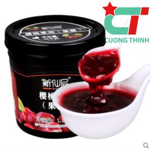 Mứt Sensini hộp 1,36kg - vị cherry