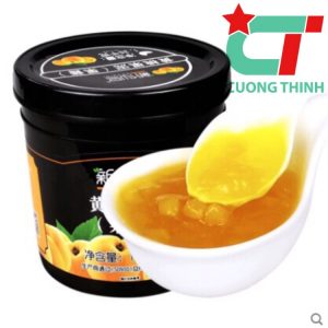 Mứt Sensini hộp 1,36kg - vị đào vàng