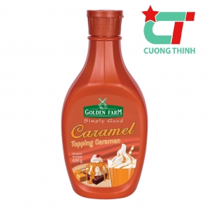 Sốt Golden Farm chai 650gr - vị caramel