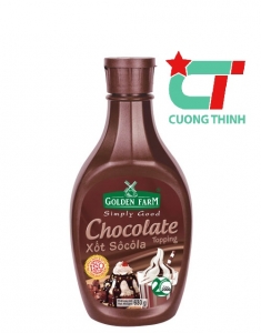 Sốt Golden Farm chai 650gr - vị socola 