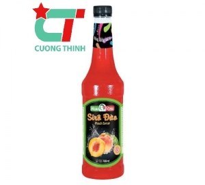 Siro Golden Farm 700ml - Mamarosa đào
