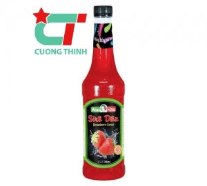 Siro Golden Farm 700ml - Mamarosa dâu