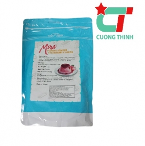Bột pudding hiệu Mira - hương dâu