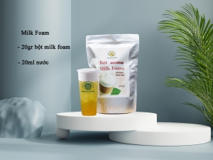 Bột Milk Foam Tacha Farm