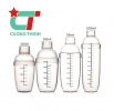 Shaker nhựa vạch đen 500  ml 