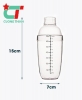 Shaker nhựa vạch đen 700  ml 